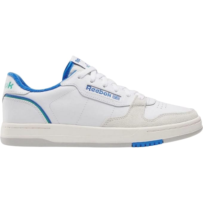 Reebok Phase leren sportschoenen voor dames (Wit/blauw)