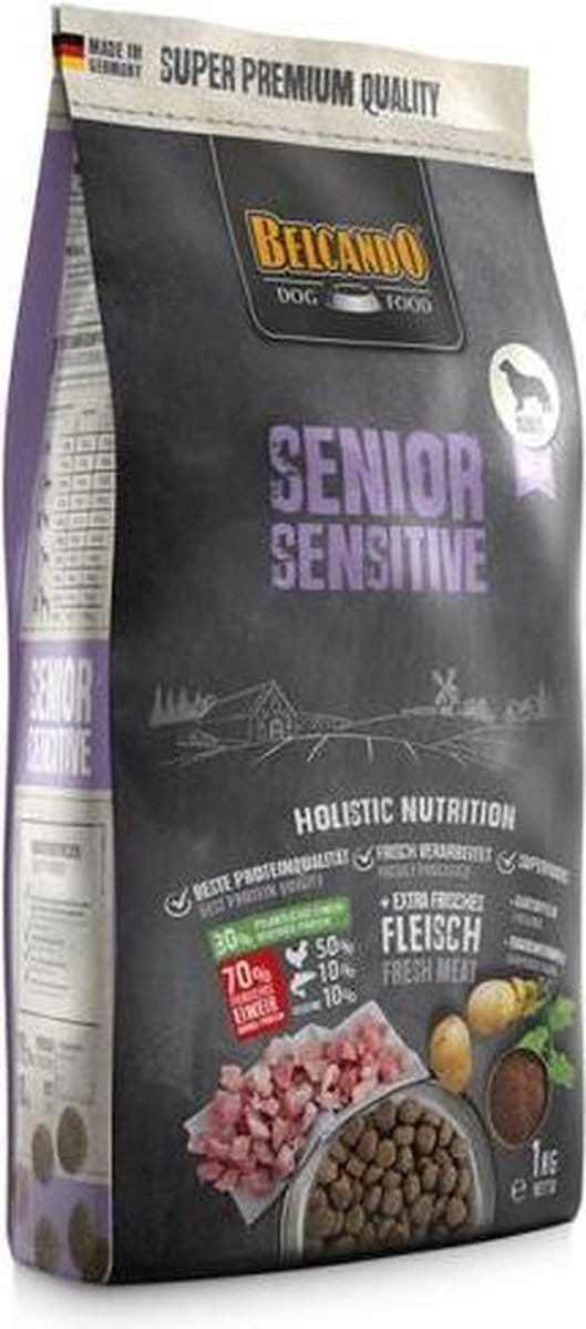 Belcando Senior Sensitive - Gevogelte & Aardappelen - 4 kg