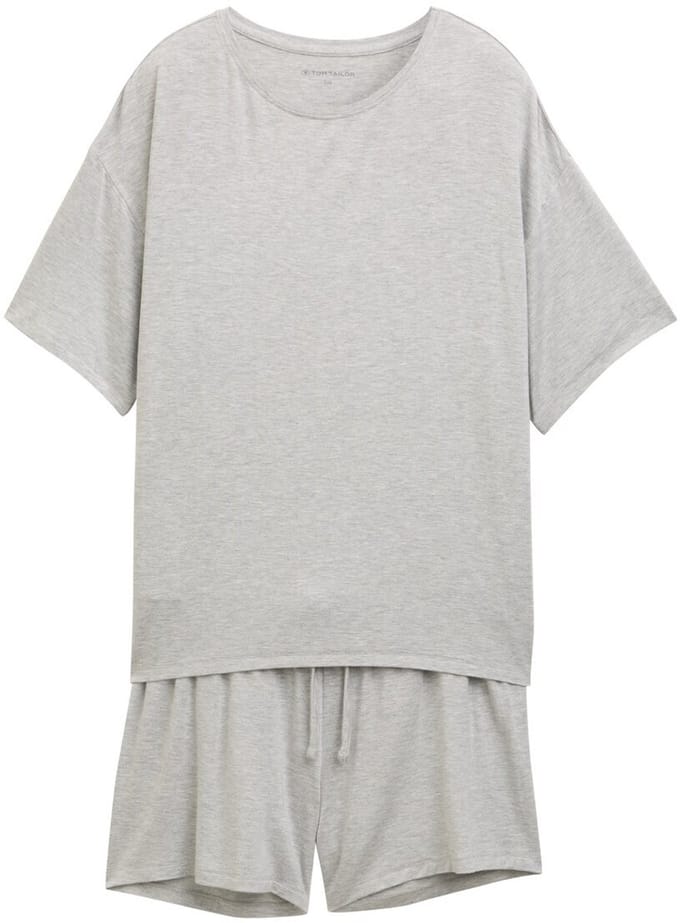 Tom Tailor - Basis pyjamaset - Maat M/38 - grey-medium-melange