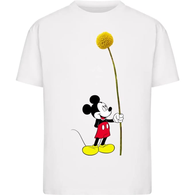 Merchcode T-shirt Mickey Flower Tee MC1270