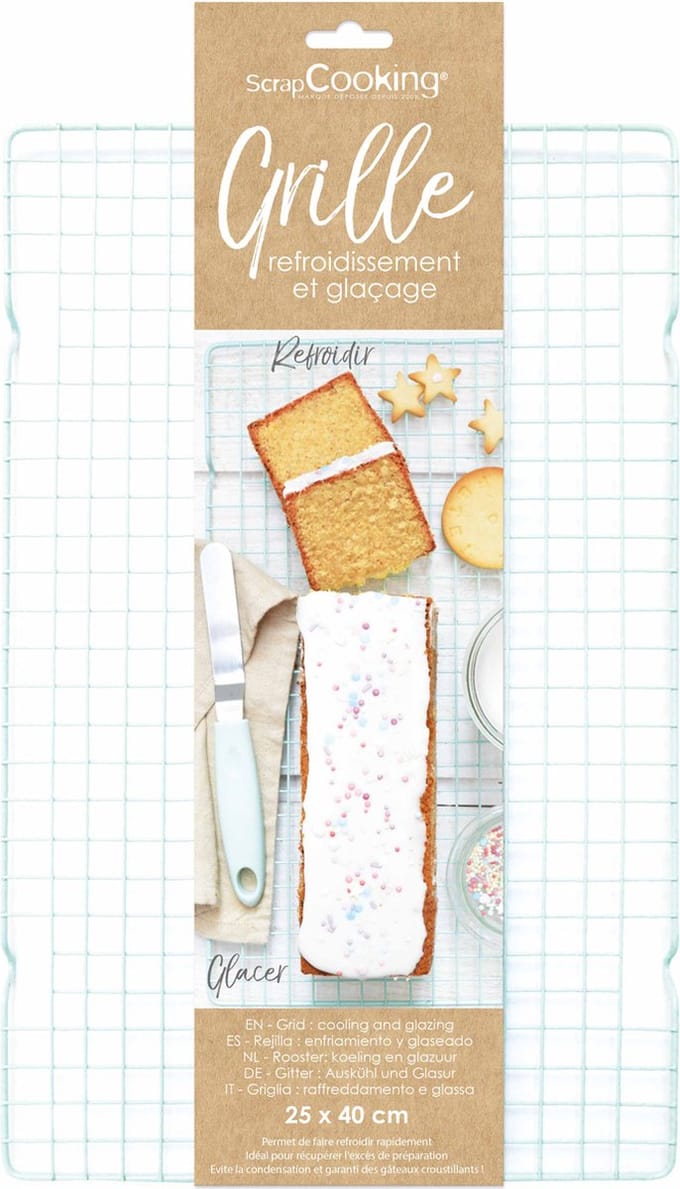 ScrapCooking Afkoelrooster 25x40cm