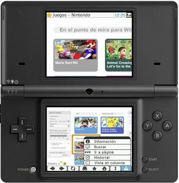Nintendo DSi 3.25'' Touchscreen Wi-Fi Zwart draagbare game console