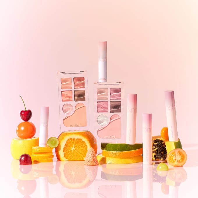Rom&nd ROMAND Bare Layer Palette Oogschaduw Wang Palette 14g K-Beauty 02 Strawberry Mood