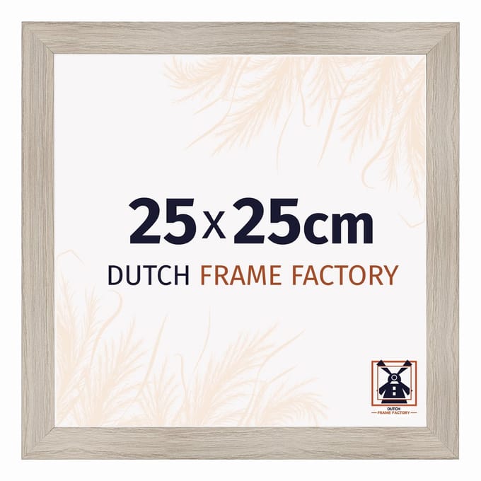 Fotolijst 25x25 cm - MDF - Eiken Licht - Praag