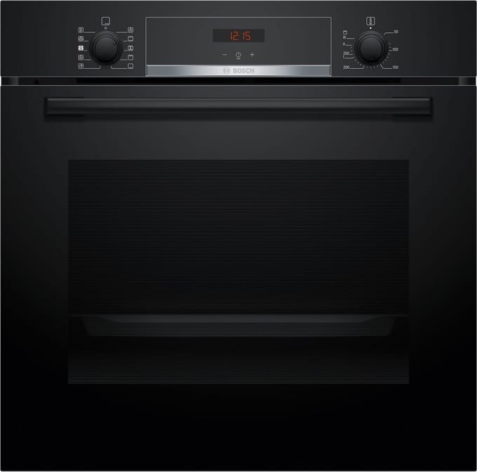 Bosch HQA534BB3 - Serie 4 - Inbouwoven - Stoomoven - Eenvoudig te reinigen - Hydrolyse - Zwart
