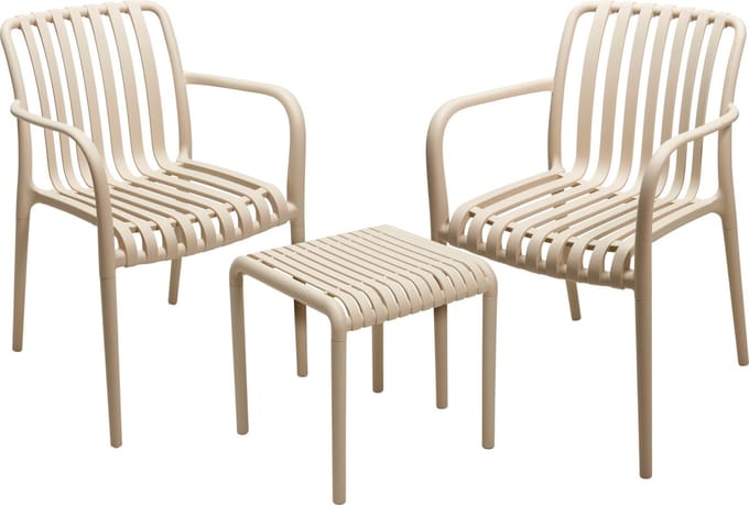 Relaxwonen - Tuinset - 2 Stoelen + tafel