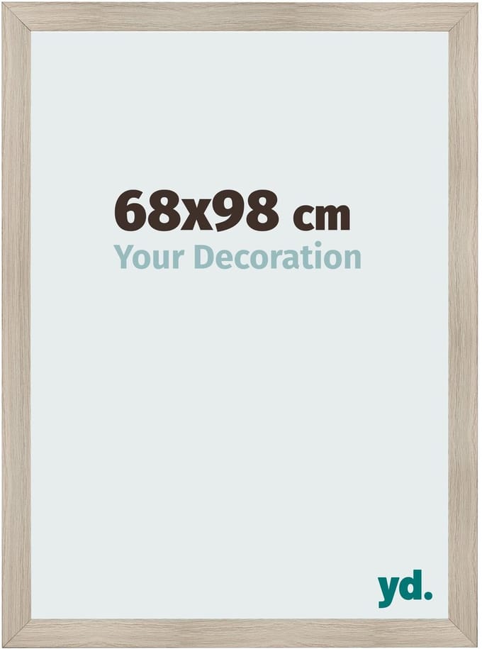 Your Decoration - Fotolijst 68x98 cm - MDF - Eiken Licht - Pisa