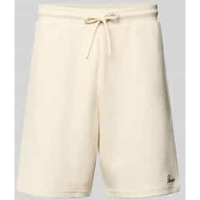 Sweatshorts met structuurpatroon