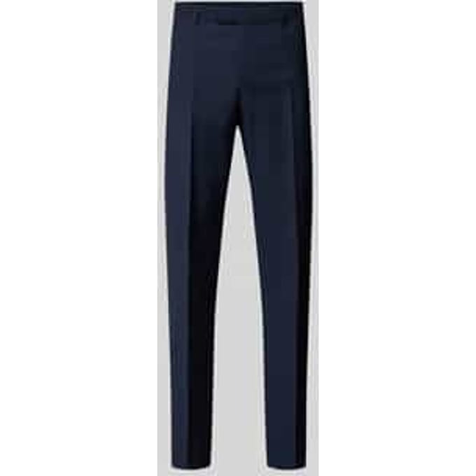 Slim fit pantalon van zuivere scheerwol model 'H-Genius-263'