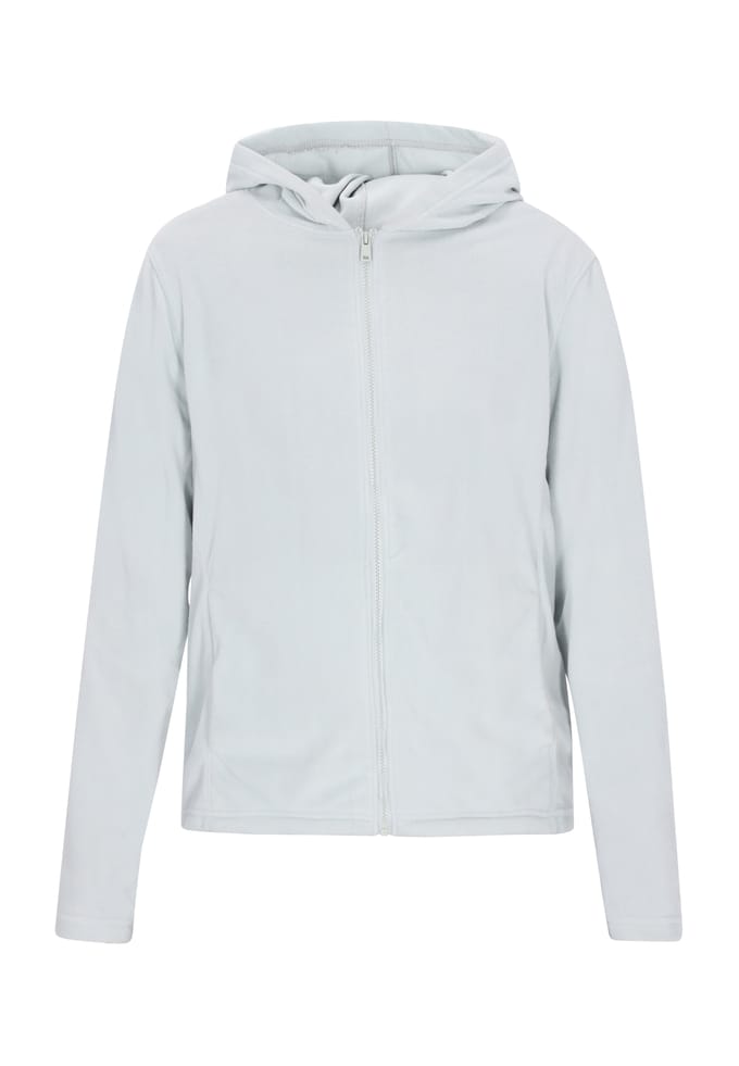Mo Fleece jas Heren Bleek turkoois