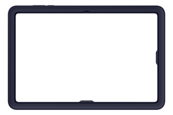 Samsung Galaxy Tab S11 Ultra Tablethoes - Frame Cover - Navy
