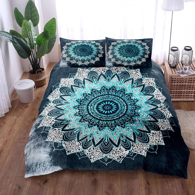 Vintage Mandala Dekbedovertrek Set King Queen Double Full Twin Single Maat Beddengoed Set 140x210cm