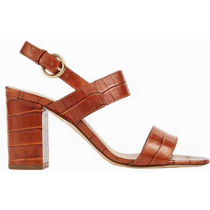 LK Bennett Raya Sandal Tan Maat: 37 | Sandalen Outlet | Dames | Bruin