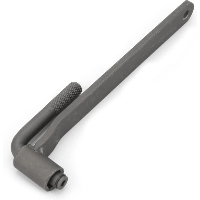 Vierkant Zeskant Aandrijfmoersleutel Dop Moersleutel Reparatiegereedschap (10mm Zeskant 3.5mm Vierkant) gray