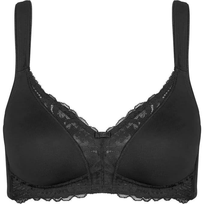 Triumph Modern Lace+Cotton N Vrouwen Beha - BLACK - Maat E80
