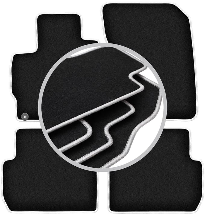 CARLUX-SILVER automatten voor: Mitsubishi Outlander III PHEV SUV (2012-)