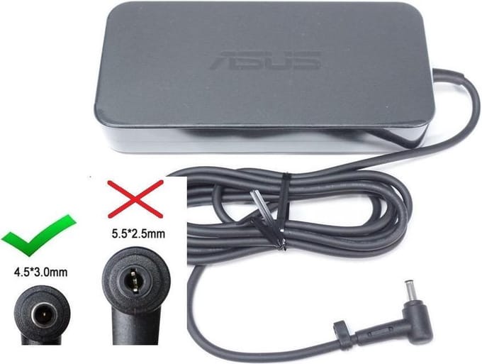 ASUS 19.5v 7.7a 150w adapter voeding 4.5mm pin