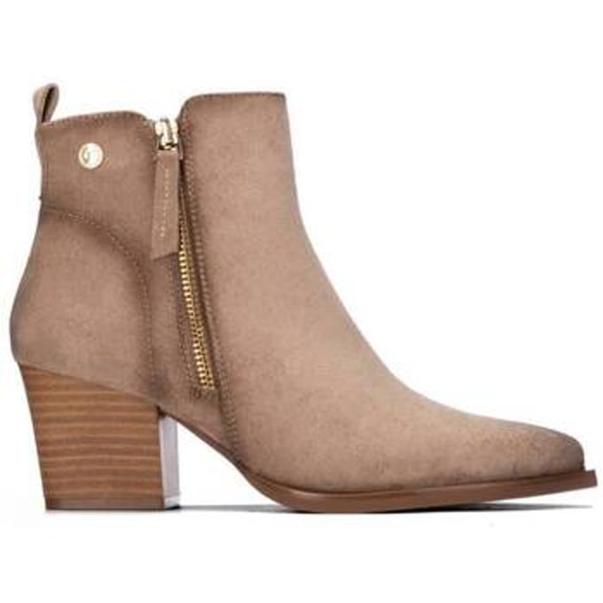 Xti 14610301 Booties Met Hak Bruin EU 36 Vrouw