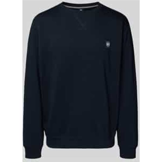 Sweatshirt met labelpatch