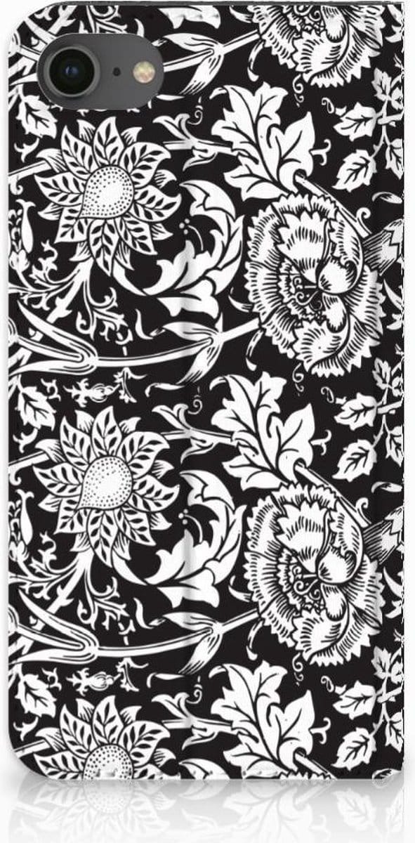 iPhone 7 | 8 | SE (2020) | SE (2022) Smart Cover Black Flowers