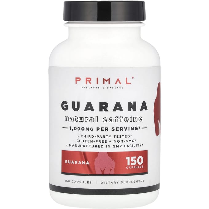 PrePrimal, Guarana, 1,000 mg, 150 capsules (500 mg per capsule)