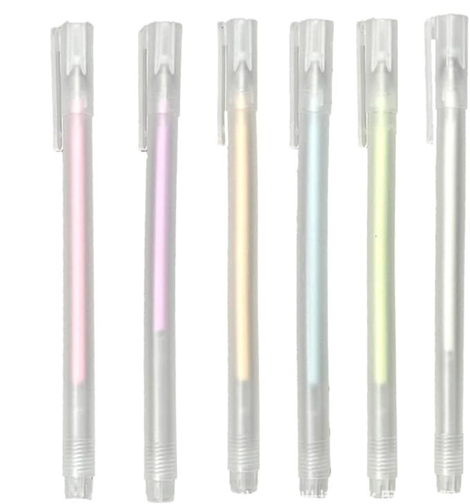 Plakstift Set - Lijm Roller - Scrapbooking Hobby - Sneldrogend Effect - 6 Stuks - Gekleurd