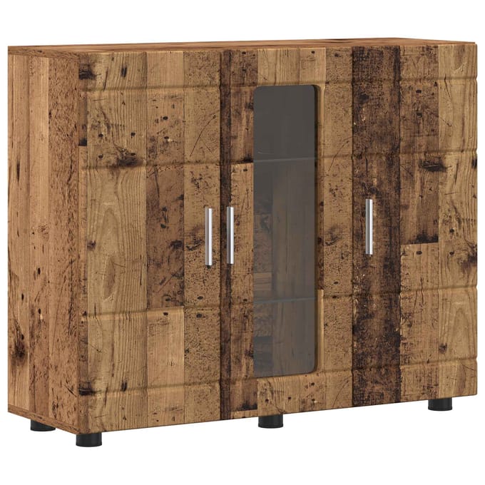 vidaXL - Houten - Kast - Oudhout - Bewerkt - hout