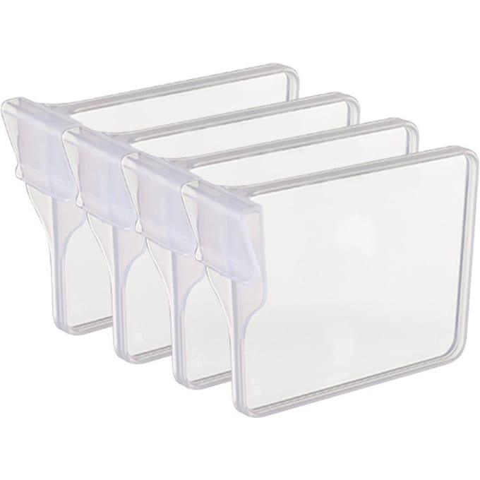 4 Stuks Intrekbare Koelkastverdeler Clip Uitschuifbare Koelkast Separator Organizer S L