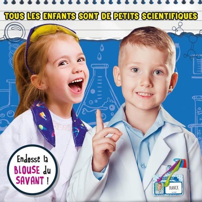 Jeu scientifique pour enfants - LISCIANI - Génius Science - Je suis un petit scientifique - A partir de 5 ans