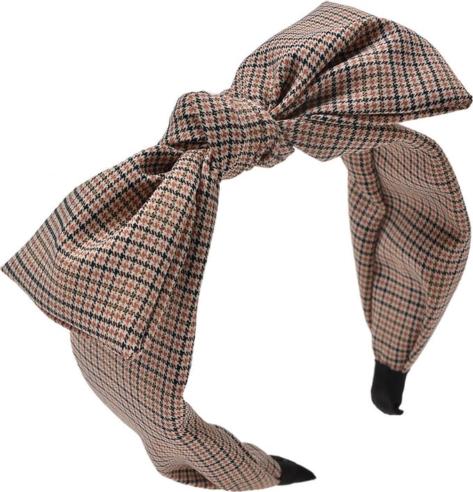 Clayre & Eef Haarband Dames Bruin Synthetisch
