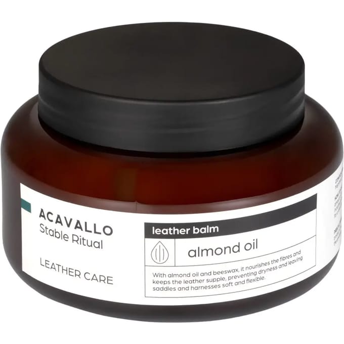 Balsem voor rijleer Acavallo Almond
