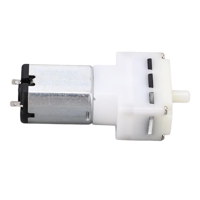 Micro Luchtpomp Mini Elektrische Motor Miniature Vacuüm Booster voor Aquarium Zuurstof Circuleren Vis Tank DC3V white