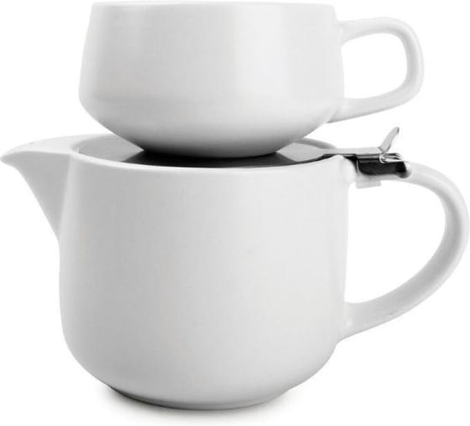 Tea for one set 60cl wit Anders