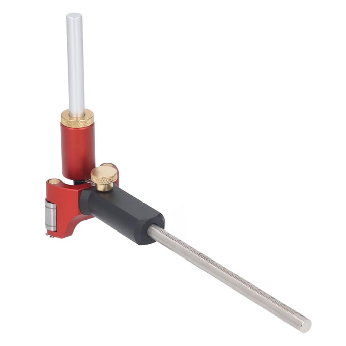 Multifunctioneel Afteekgereedschap 0 tot 120 mm Lineaire Boog Dubbel Doel Aftekenpen voor Keramiek IJzer Acryl gray