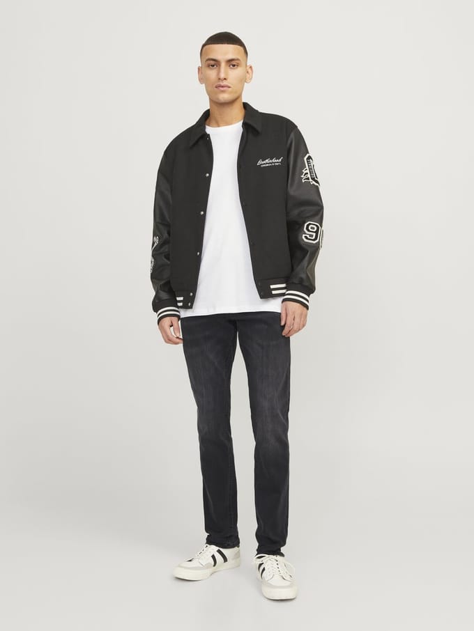 JACK & JONES Glenn Original Jos loose fit - heren jeans - zwart denim