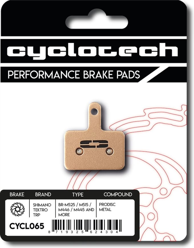 Prodisc Metal Remblokken voor o.a. Shimano SLX DEORE BR-M525