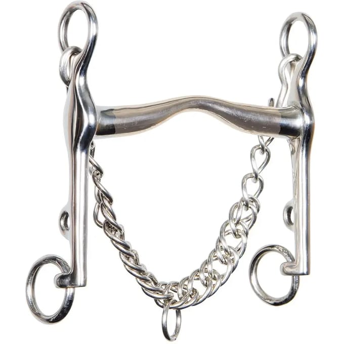 Harry's Horse Dressuurstang Optimum gold brass 16mm 11.5