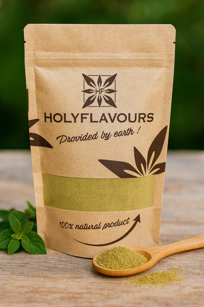 Oregano Poeder Kiemarm - 100 gram - Holyflavours