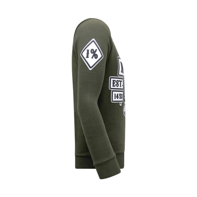 Heren Sweater met Print - Sons of Anarchy - Groen