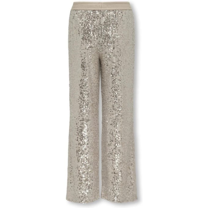 ONLY kids meisjes broek FRANSA Moonbeam DTM Sequins Straight Fit