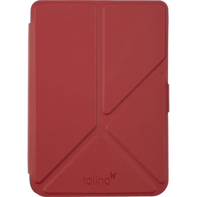 E-reader beschermhoes Tolino Shine Origami rood