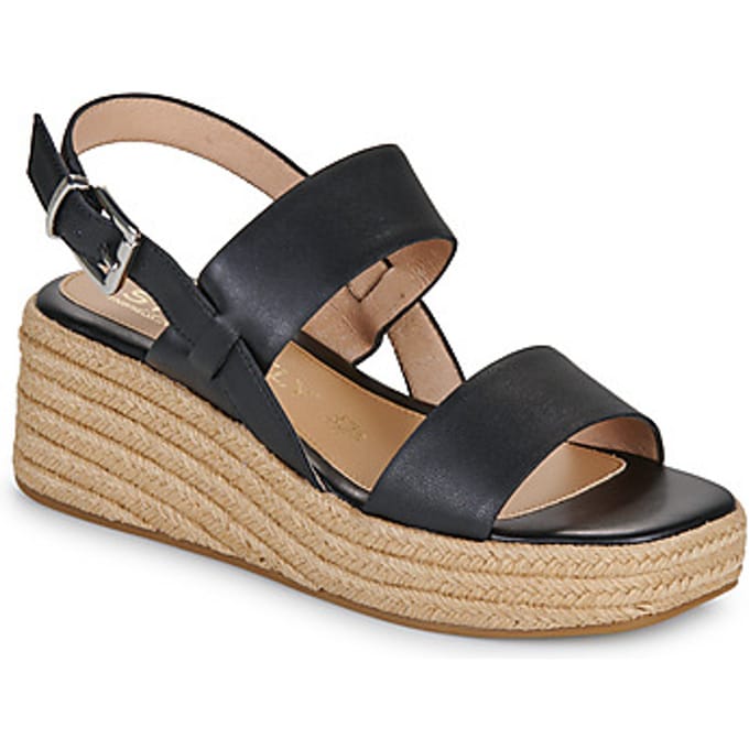 Sandalen met sleehak Stonefly IVORY 3 NAPPA LTH