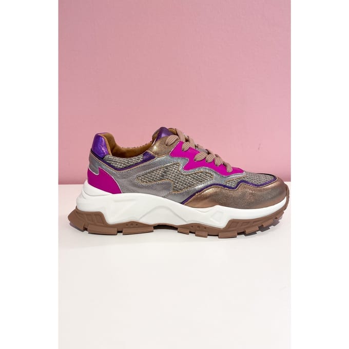 DWRS label Chester Steel / Fuchsia Größe: 36 | Trainers Outlet | Damen | Rosa