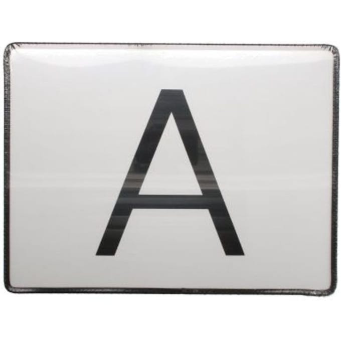 Waarschuwings-/informatiesticker CARGOPARTS CARGO-T018