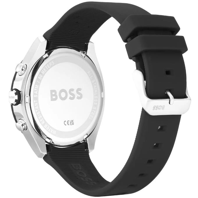 Hugo Boss 1513716 Velocity Herenhorloge 44 zwart