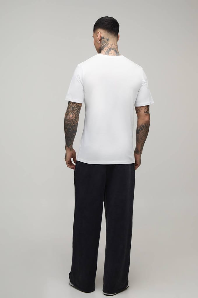 Lang Regular Take That Licentie Print T-shirt | White | Size XL
