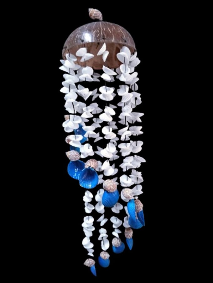 Windgong windchime mobiel mobieltje windorgel woonslinger schelp
