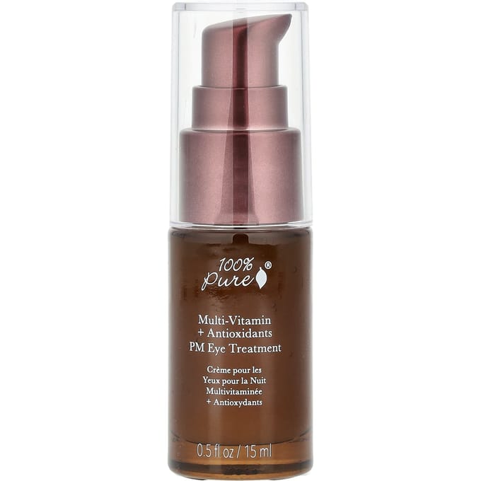 100% Puur, Multivitamine Pm Oogserum, 15Ml(0.5 fl oz) gray