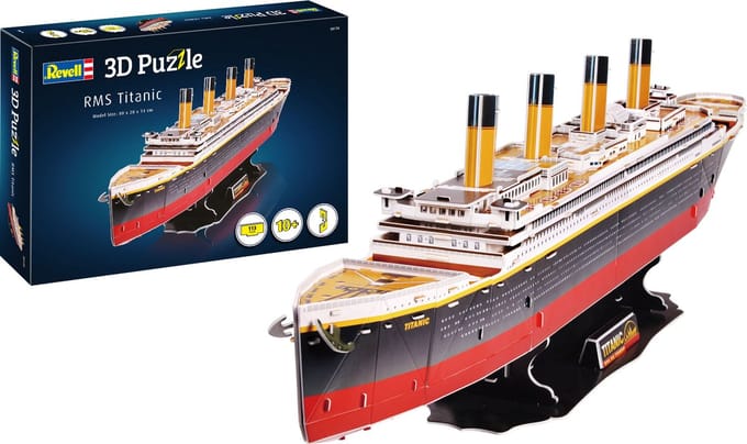 Revell 3D Puzzle Building Kit - RMS Titanic 3D Puzzels