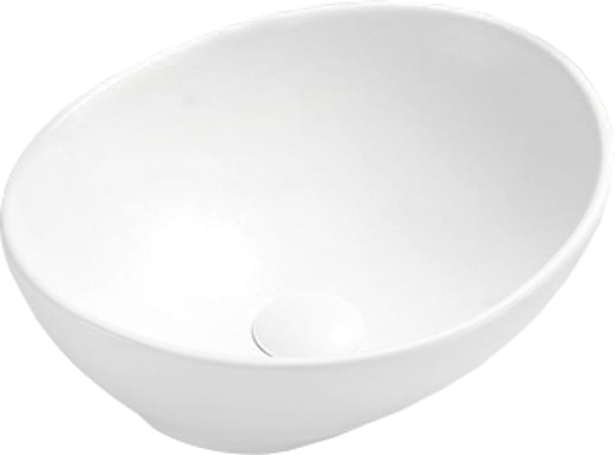 Mexen Elza opzetwastafel 40 x 33 cm, wit mat - 21014001